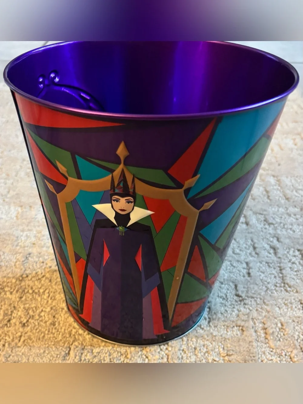 Disney Snow White Metal Popcorn Bucket